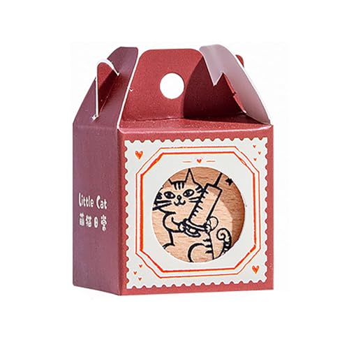 Estampilla Decorativa Estampilla Decorativa Madera Estampilla Estampilla Estampillas Para Tarjeta Del Diario Álbumes Recortes Crean Decoración
