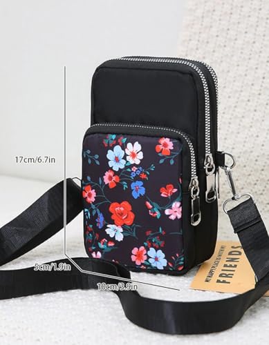 Image of Crossbody Mobile Sling Bag for Women |Stylish Phone Pouch with Detachable Strap & Adjustable Keychain|Mobile Purse|Versatile Mobile Pouch for Women