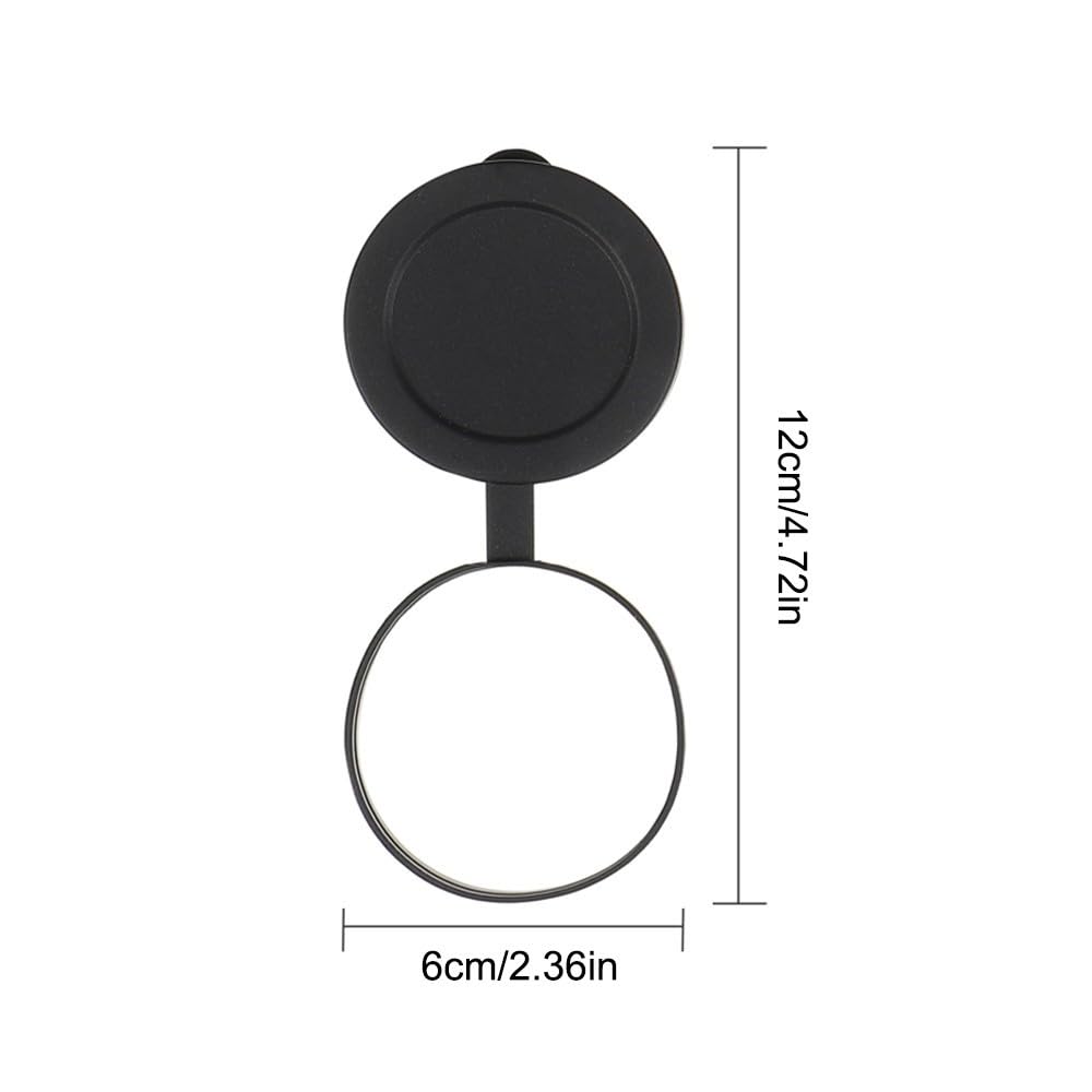 Couvercle Objectif Télescope 42mm + Couvre-Oculaire - Capuchons Caoutchouc Pour Jumelles
