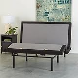 GhostBed Adjustable Bed Frame & Power Base with Wireless Remote - Zero Gravity & Massage Settings, U