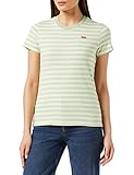 Estándar Levi\'s tee Thyme RESEDA Stripe Camiseta, L para Mujer