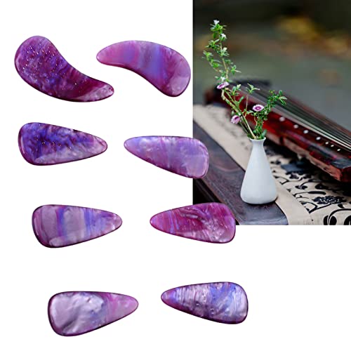Guzheng Nail Covers Guzheng Nail Picks, Professionelle Guzheng Nail Covers Lautsprecher (Farbe der Milchstraße)