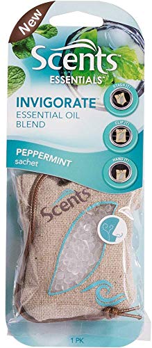 Scents Automotive Essentials Sachet Air Freshener: Invigorate; 6 Count #TOP1