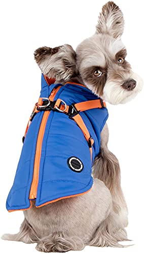 Puppia Cappottino Cane Mountaineer II, L, Blu