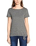 cecil gestreifte bluse CECIL T-Shirt mit Streifen und Tunnelzugband am Saum