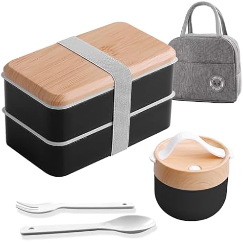 Boîte Bento BORDEAG 1400ml Cover