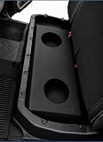 Rockville REC132 Dual 12' Sealed Subwoofer Box, Custom Fit for 2022-2023 Toyota Tundra Crew Max, Bed Liner Finish, Precision Cut, High-Performance Audio, for Car Audio Enthusiasts