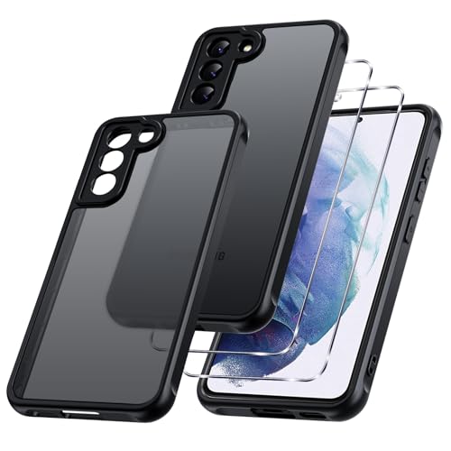 【Profilo Sottile】Adatto esclusivamente per Samsung Galaxy S21 5G. Prendiamo in considerazione l''estetica e la protezione. Eleganti e leggeri slim design rende il caso quasi invisibile e fornire soft e comoda impugnatura, questa custodia protettiva non renderà il tuo telefono ingombrante e si adatta facilmente in tasca