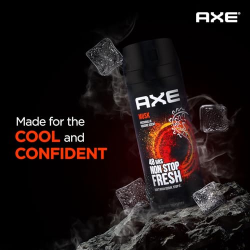 Image of Axe Musk Deodorant Body Spray for Men | 48H* Odour Protection | With Lavender, Geranium, and Vanilla notes| 150ml