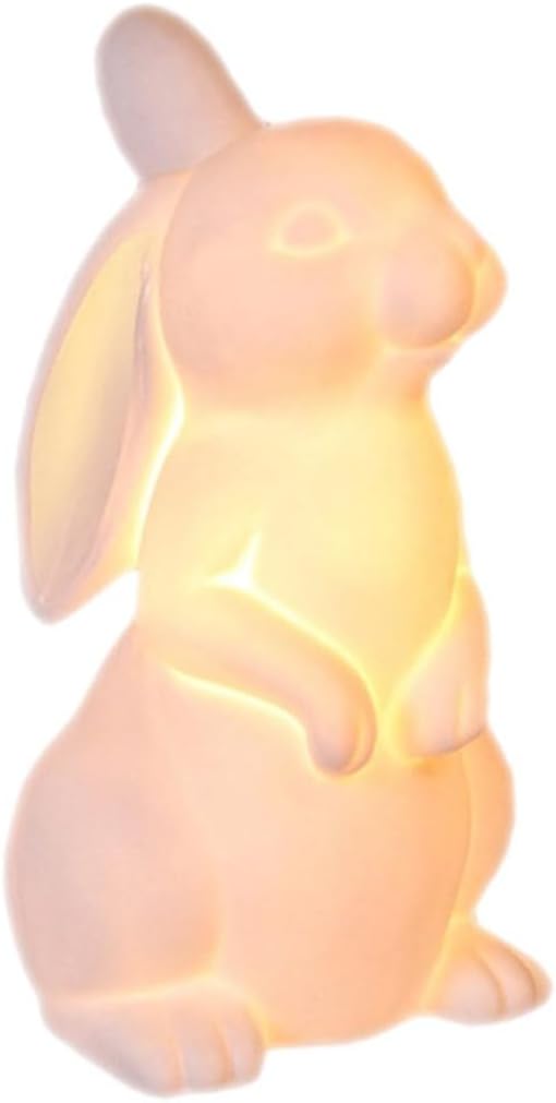 Gadpiparty 1pc Shaped Table Lamp Indoor Night Light for Bedroom Decor Cute Bunny Design Warm Glow Touch Control for Nursery Desk Use