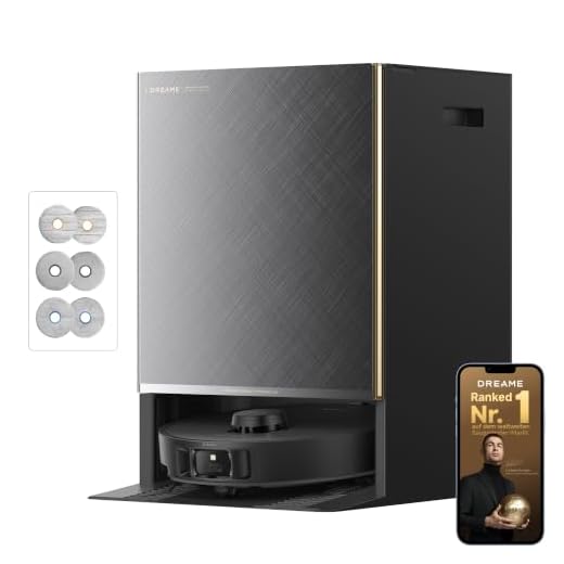 dreame Matrix10 Pro Saugroboter m. Multi-Wischmopp-Wechseldock, 30.000 Pa