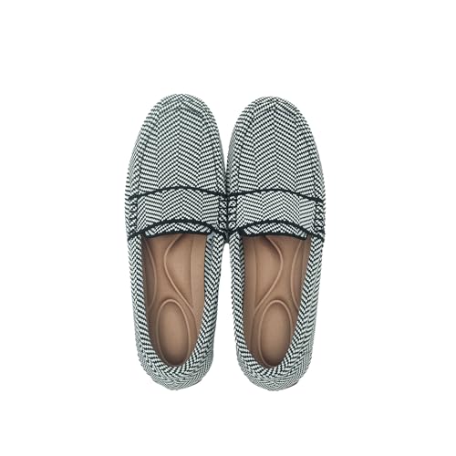 Image of feabtonbd Loafers for Women Comfortable Breathable ShoeCasual Slip On Womens Driving Flats Shoes