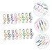 Angoily 100Pcs Musical Note Paper Clips Cute Shaped Clips for Office Supplies Unique Desk Accessories for Memos Photos and Notes