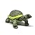 ZOOCRAFT Ceramic Land Tortoise Turtle Figurine Hand Painted Porcelain Miniatures Garden Decor Collectibles