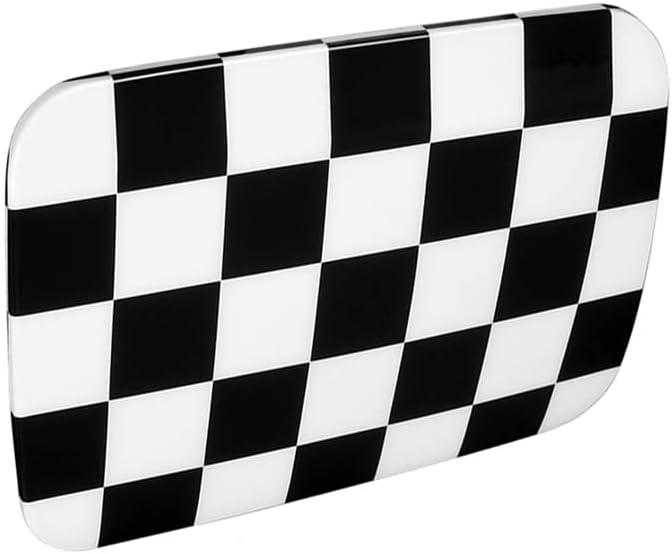 Fuel Tank Cover Car Body Decoration Stickers Compatible with MN Countryman U25 Car External Accessories (Black Jack)