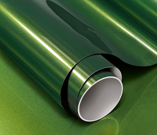 ColorFusion PPF by VViViD, Gloss Urban Green Dry Apply PPF Vinyl Car Wrap Roll 1ft x 5ft by VViViD - Used condition - US$9.38