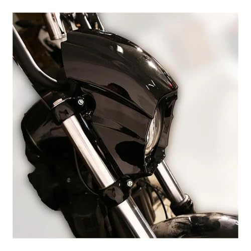 Protecteur cache phare noir brillant pour Softail Street Bob FXBB 2018-2023 - 5