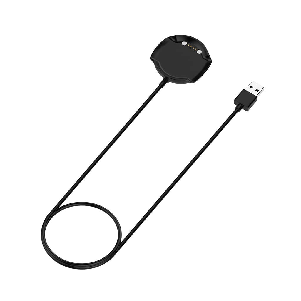 Vsilay Black Replacement Usb Charging Cable Data Line Magnetic Charger Adapter For-Golf Buddy Aim W10 Smartwatch