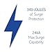 Legrand - OnQ Duplex Outlet Kit Provides Power and Surge Protection to Networking, Power Outlet Kit with Recessed Outlet Compatible with Standard Knockouts, Recessed Power Outlet, 36456902V1