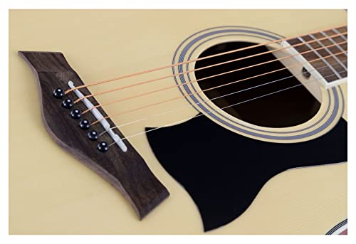 Classique Cantabile WS-20 NT Guitare Folk Naturel - Les Beatles, Paul McCartney, John Lennon, RIngo Starr, George Harrison Classique Cantabile WS-20 NT Guitare Folk Naturel – Image 7