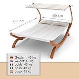 ampel 24 doppel xxl gartenliege technisches