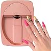 Nail Art Printer Machine, Digital Nail Design Machine Printer, Automatic Nail Art Machine, 3D Mini Finger Nail Printer for Home Use,RoseGold