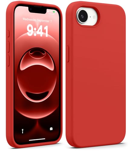 AOTESIER for iPhone 17e Case and iPhone 16e Case, Red