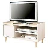 アイリスプラザ テレビ台 32型 テレビボード 北欧風 コンパクト 収納 幅80cm 白 ホワイト IR-TV-004