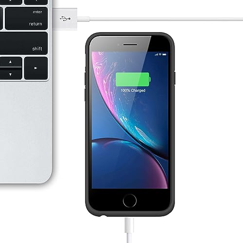 Trswyop KZ-02 Battery Case For Iphone 6S Plus/6 Plus/7 Plus/8 Plus,8500Mah Portable Charging Case External Battery Pack For Iphone 6S Plus/6 Plus/7 Plus/8 Plus Rechargeable Charger Case (5.5 Inch) Black thumb #6