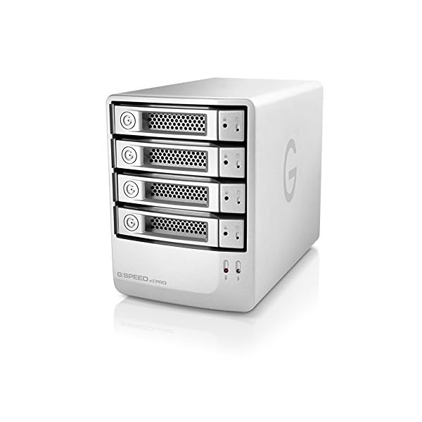 G-Technology G-Speed eS Pro 4TB externe Festplatte (8,9 cm (3,5 Zoll), 7200rpm, 8ms, 32MB Cache, USB)