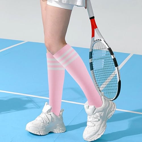Image of Knee High Socks for Women, Long Tall Knee Tube Socks