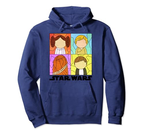 Sweat Star Wars Luke Han Chewie Leia imprimé pour fan de la saga