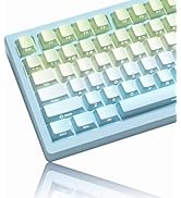 Amazon.com: Womier Low Profile Keycaps, PBT Keycaps 144 Keys Custom ...