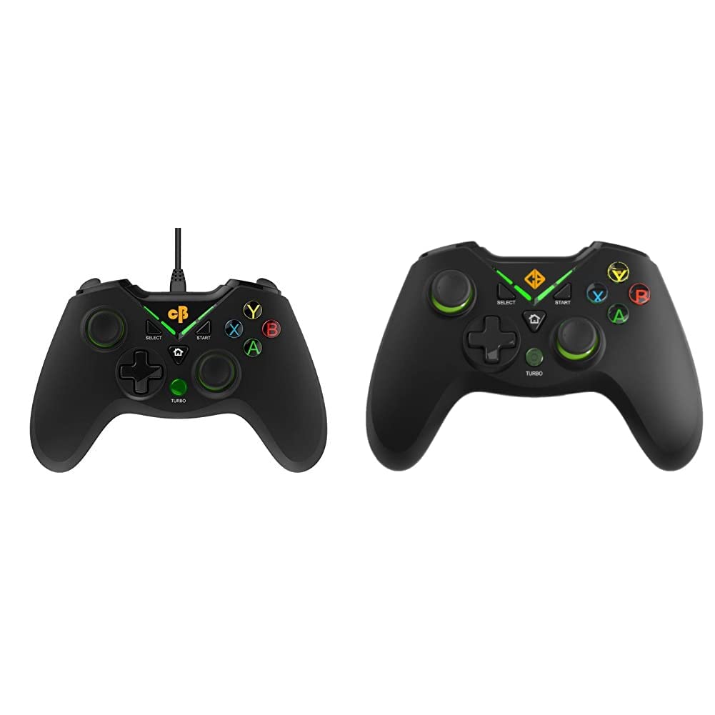 Amazon.in: Buy Cosmic Byte C1070T Interstellar Wired Gamepad+Cosmic Byte  C3070W Nebula 2.4G Wireless Gamepad for PC/PS3 Supports Windows XP/7/8/10,  R Online at Low Prices in India | Cosmic Byte Reviews & Ratings