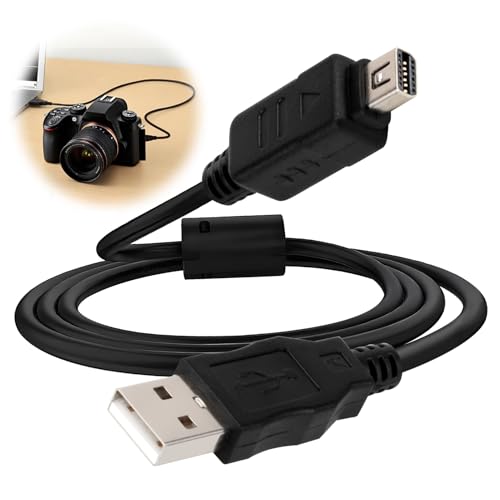 BUZUYIWAR Camera USB Data Cable Cord for Olympus Tough Camera CB-USB5 CB-USB6 CB-USB8 TG-310 TG-320 TG-610 TG-810 TG-820 TG-835 TG-850 TG-860 TG-870 Charger