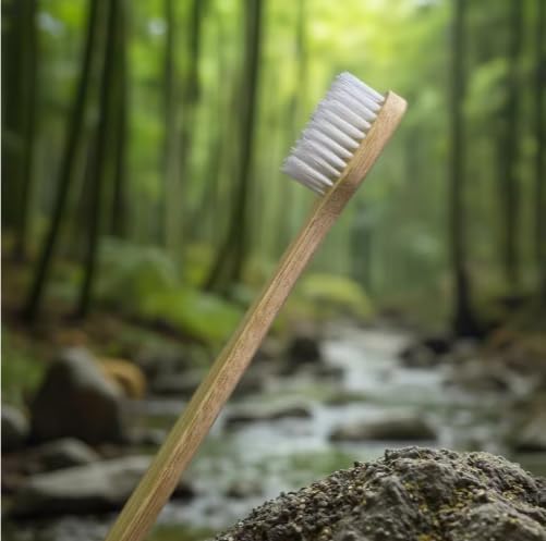 Bamboo Toothbrush Set – Eco-Friendly Wooden Toothbrushes, 10 Pack, Soft Bristles for Adults & Family image 5