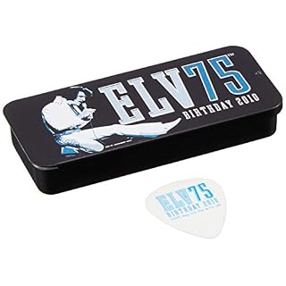 Jim Dunlop Eppt05 Medium « Elvis Presley 75th » Tin Pick (lot de 6) - Les Beatles, Paul McCartney, John Lennon, RIngo Starr, George Harrison