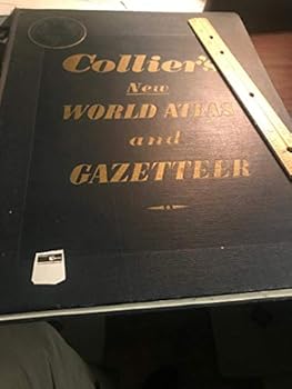Hardcover Colliers New World Atlas and Gazetteer Book