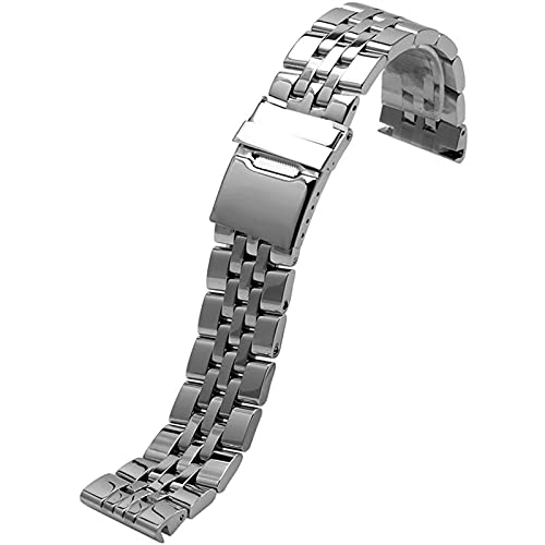 Bracelet montre acier 22mm résistant pour remplacer le cuir usé