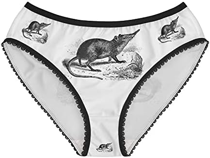 Elephant Shrew Panties, Elephant Shrew Underwear, Briefs, Cotton Briefs, Funny Underwear, Panties For Women