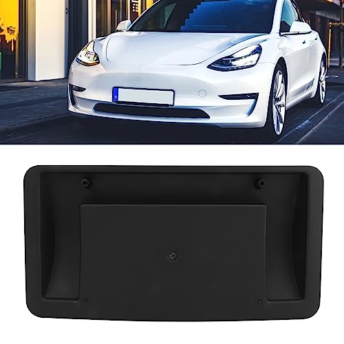 Image of Front License Plate Mount Frame Replacement for 3 2017 to 2023, Front Bumper License Plate Bracket License Plate Holder Mount, OE Number 1096829 00 G