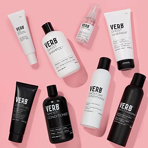 Verb Ghost Conditioner – Vegan Anti-Frizz Conditioner For Fine Hair – Weightless Moisturizing Conditioner – Harmful Sulfate Free, Paraben Free & Gluten Free Deep Conditioner With Moringa Oil, 12 Fl Oz #TOP5