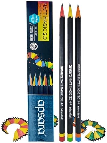Apsara Matt Magic Pencil 2.0 [Pack of 10]