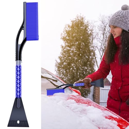 Raspador de Hielo 2 en 1 para Parabrisas