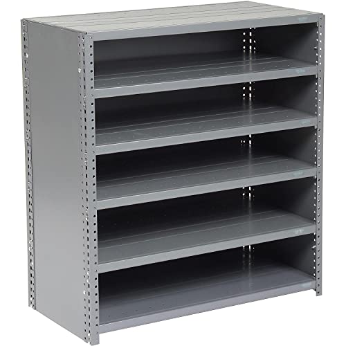 Global Industrial Closed Steel Shelf with 6 Shelves, 36