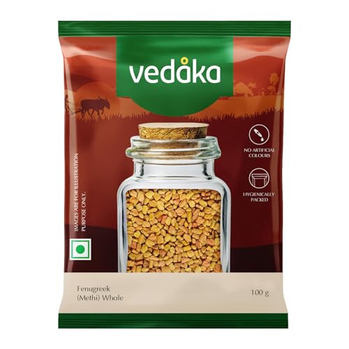 Image of Amazon Brand - Vedaka Fenugreek (Methi) Whole, 100 g