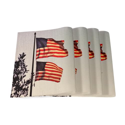 Set de table en lin USA grand format 40x28.5 cm pour deco table repas