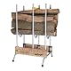 wolfcraft Sägebock – Klappbarer Holzbock für Kettensäge – 150 kg Tragkraft