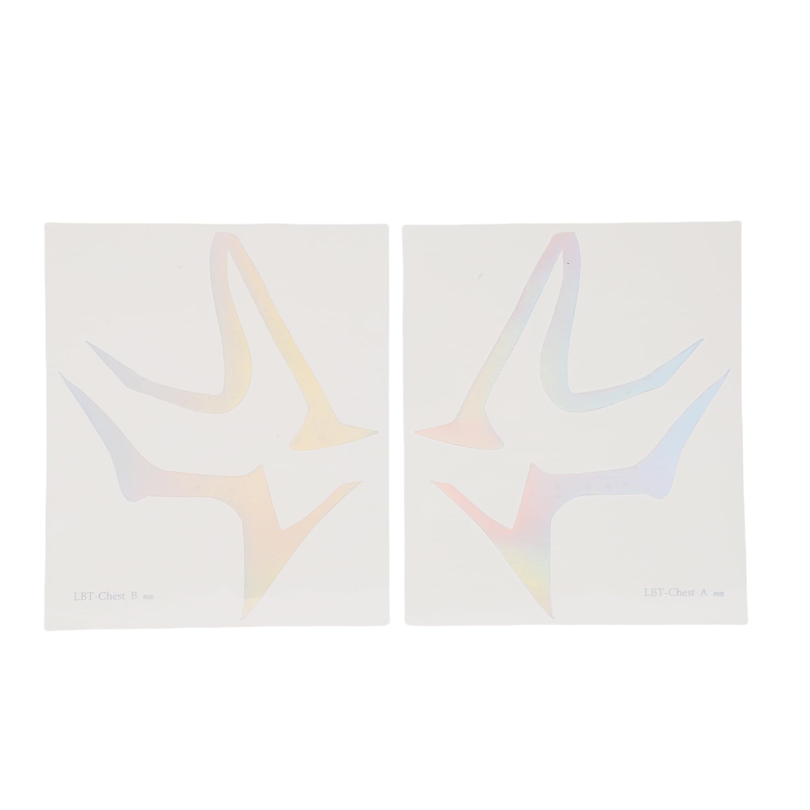 Water Transfer KPop Makeup Stickers, Durable Temporary Tattoos