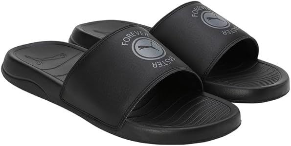 山山 Buy Puma Unisex-Adult Xerxes Black-Gray Tile Slide - 8 UK